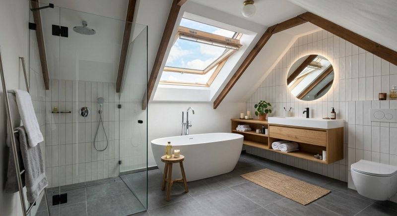 Attic Bathroom Remodeling in La Vernia, TX