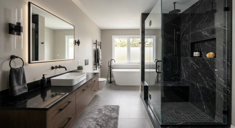 Granite Shower Installation in La Vernia, TX